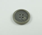 15mm Grey Aran Sewing Button 4 Hole