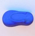 Novelty Button Flip Flop Royal Blue 15mm