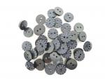44 x 11mm Navy Blue Sewing Buttons