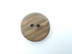 Real Shell Button Mother Of Pearl River Shell Brown 12mm