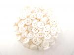10mm Real Shell Button PER UNA Mother Of Pearl River Shell