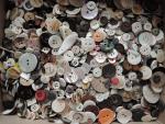 100 Assorted REAL SHELL Mixed Sewing Buttons