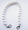 Pearl Bracelet White 10 Inch x 10mm