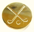 Metal Button Golf Clubs Gold Shank 20mm