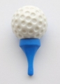 Novelty Button Golf Ball and Golf Tee 35mm