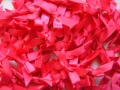100 Satin Ribbon Bows 7mm Hot Pink