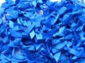 100 Satin Ribbon Bows 7mm Royal Blue
