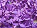 100 Satin Ribbon Bows 7mm Purple