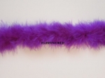 Marabou String Feather Boa 10m Purple